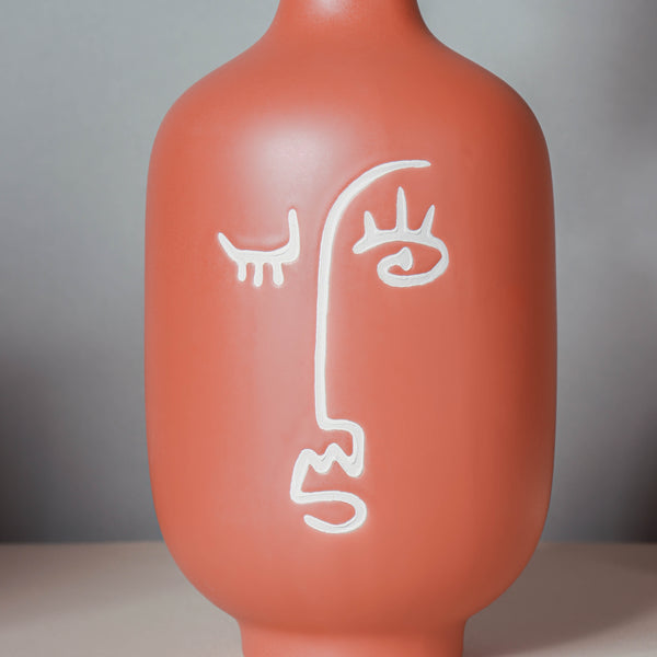 Artistic Face Vase Small