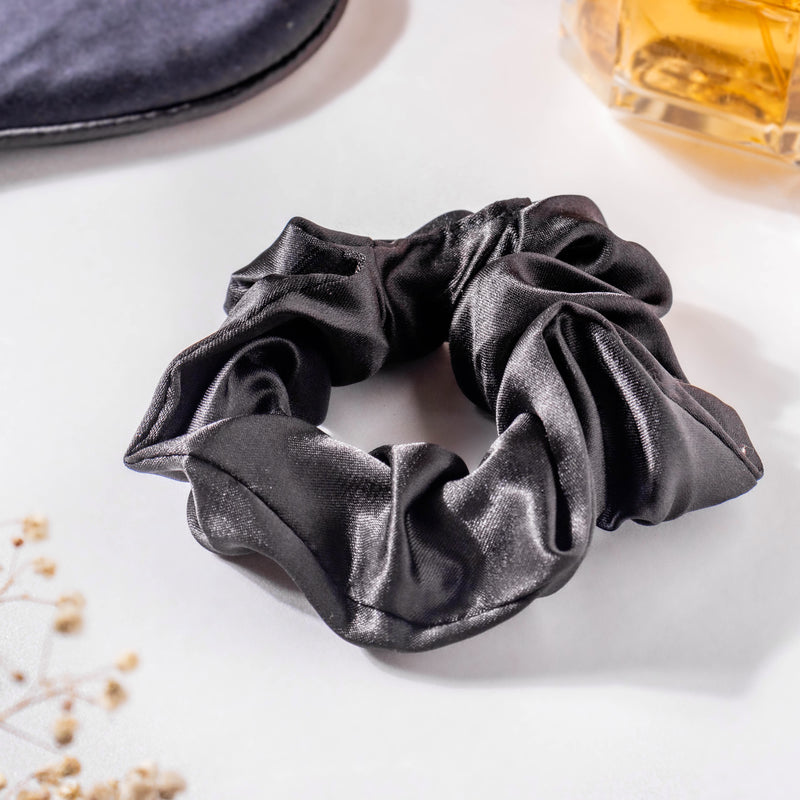 Twilight Black Satin Sleep Care Set of 4