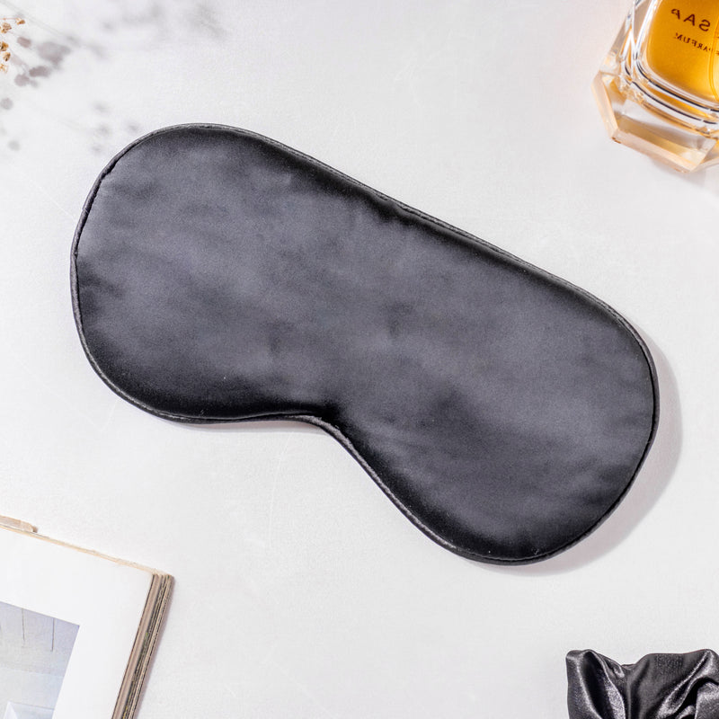 Twilight Black Satin Sleep Care Set of 4