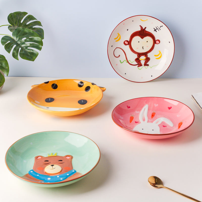 Animal Plate Fiesta - Serving plate, snack plate, dessert plate | Plates for dining & home decor