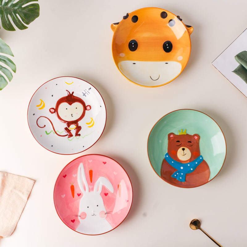 Animal Plate Fiesta - Serving plate, snack plate, dessert plate | Plates for dining & home decor