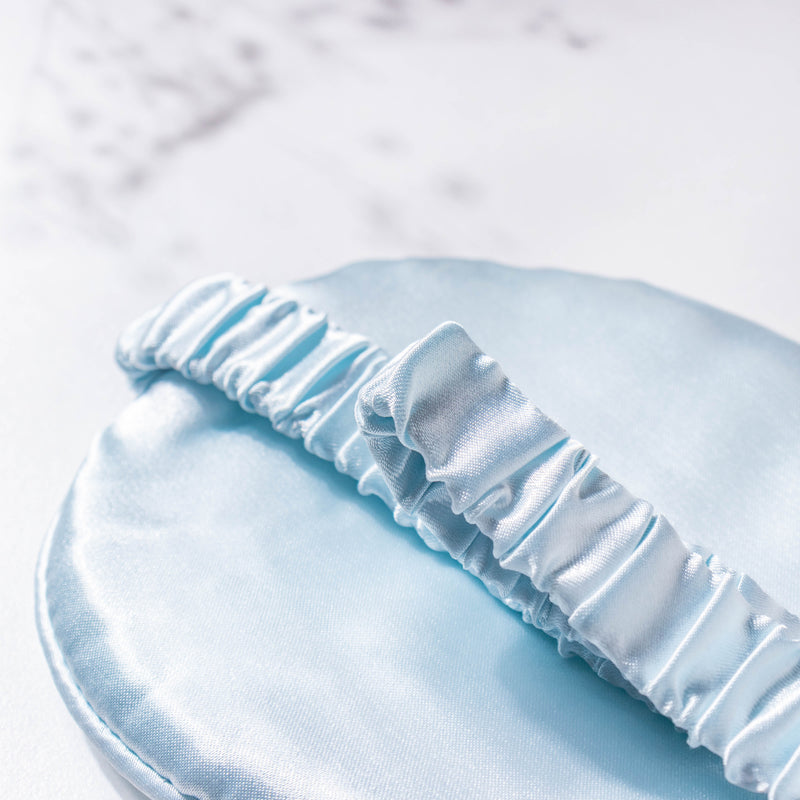 Mist Blue Satin Sleep Care Set of 4