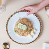 Elysian Scallop Dinner Plate - Serving plate, lunch plate, ceramic dinner plates| Plates for dining table & home decor