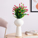 Decorative Flower Bud Stem Pink Set Of 2 - Artificial flower | Home decor item | Room decoration item