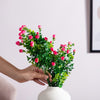 Decorative Flower Bud Stem Pink Set Of 2 - Artificial flower | Home decor item | Room decoration item