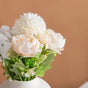 Artificial Flower Bunch Peony White - Artificial flower | Home decor item | Room decoration item