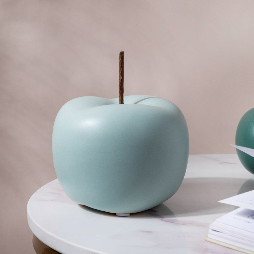 Apple Decor Showpiece Large Blue Online - Premium Decor Object | Nestasia