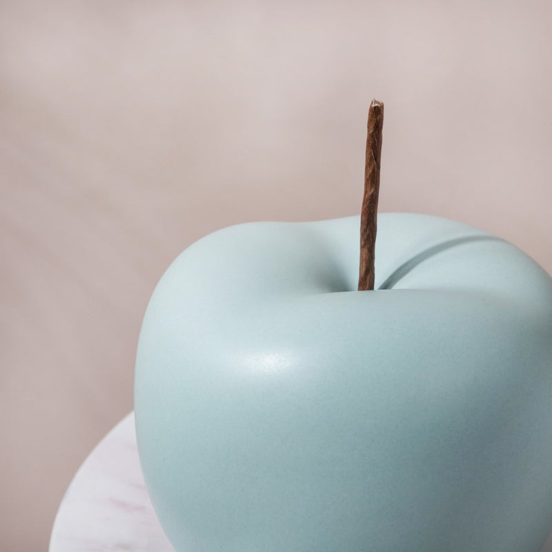 Apple Decor Showpiece Large Blue - Showpiece | Home decor item | Room decoration item