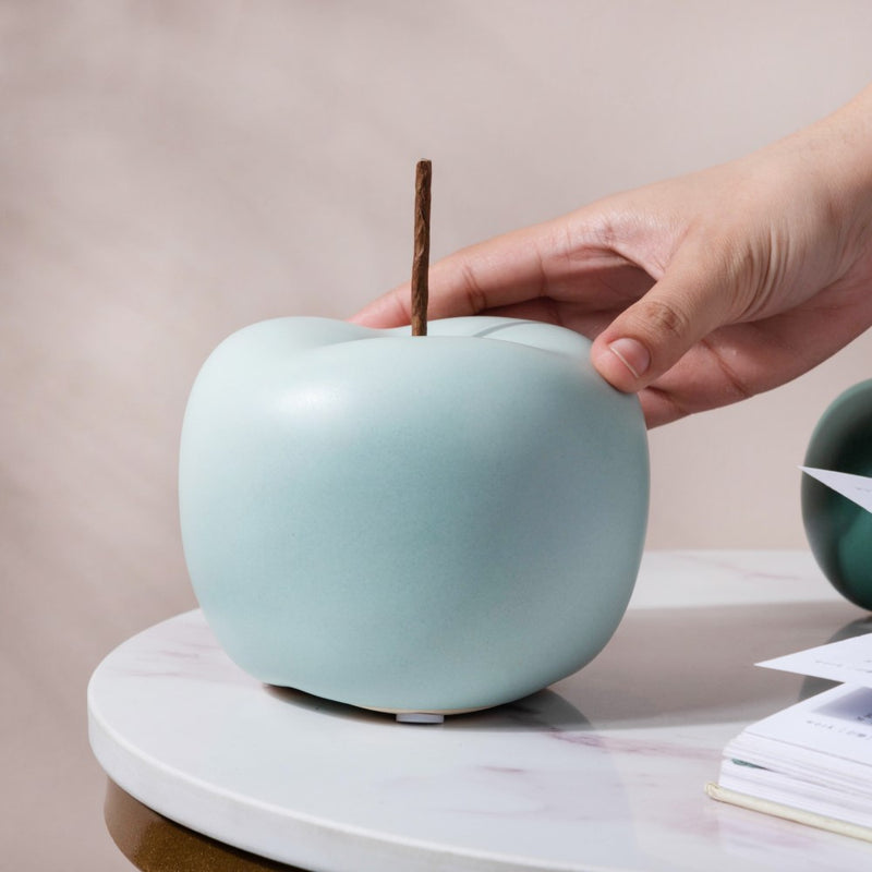 Apple Decor Showpiece Large Blue - Showpiece | Home decor item | Room decoration item