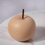 Apple Ceramic Decor Small Brown - Showpiece | Home decor item | Room decoration item