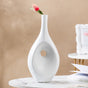 Nordic Hollow Vase White - Flower vase for home decor, office and gifting | Home decoration items