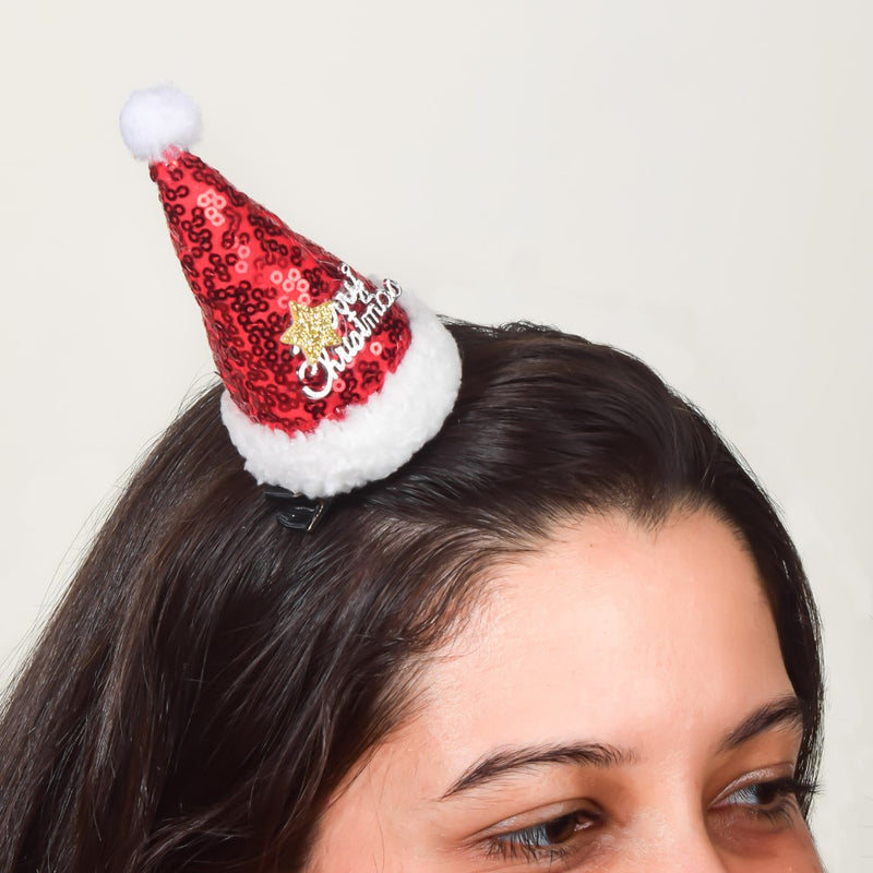 Santa Hat Hairpin