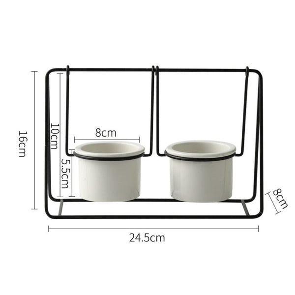 Swing Planter Black White - Indoor planters and flower pots | Home decor items