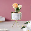 Marble Planter With Stand (S) - Plant pot and plant stands | Room decor items