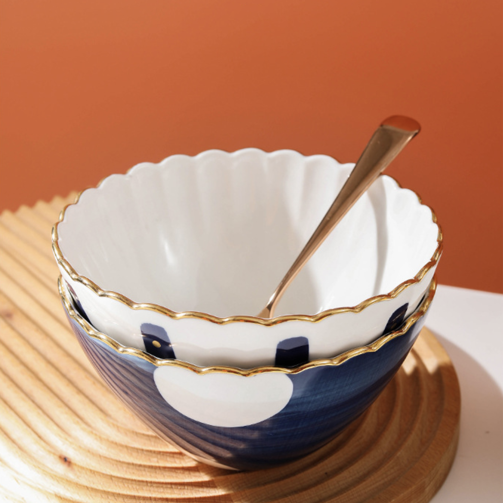 Large Ceramic Snack Bowl