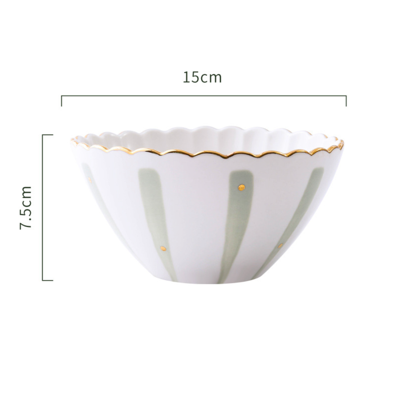 Large Ceramic Snack Bowl - Bowl,ceramic bowl, snack bowls, curry bowl, popcorn bowls | Bowls for dining table & home decor