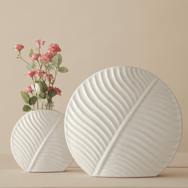 Leaf Vase - Flower vase for home decor, office and gifting | Home decoration items
