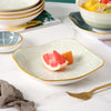 Willow Square Plate - Serving plate, snack plate, dessert plate | Plates for dining & home decor