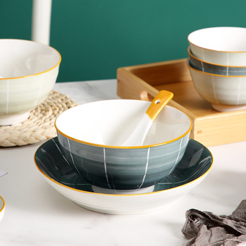 Willow Snack Bowl 600 ml - Bowl,ceramic bowl, snack bowls, curry bowl, popcorn bowls | Bowls for dining table & home decor
