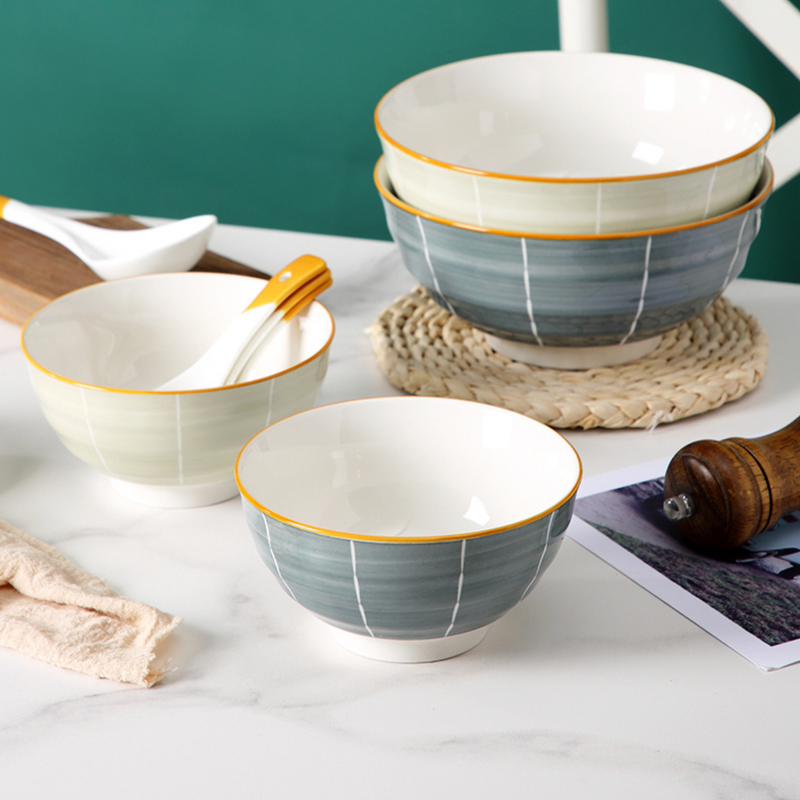 Willow Serving Bowl Large - Bowl, ceramic bowl, serving bowls, noodle bowl, salad bowls, bowl for snacks, large serving bowl | Bowls for dining table & home decor