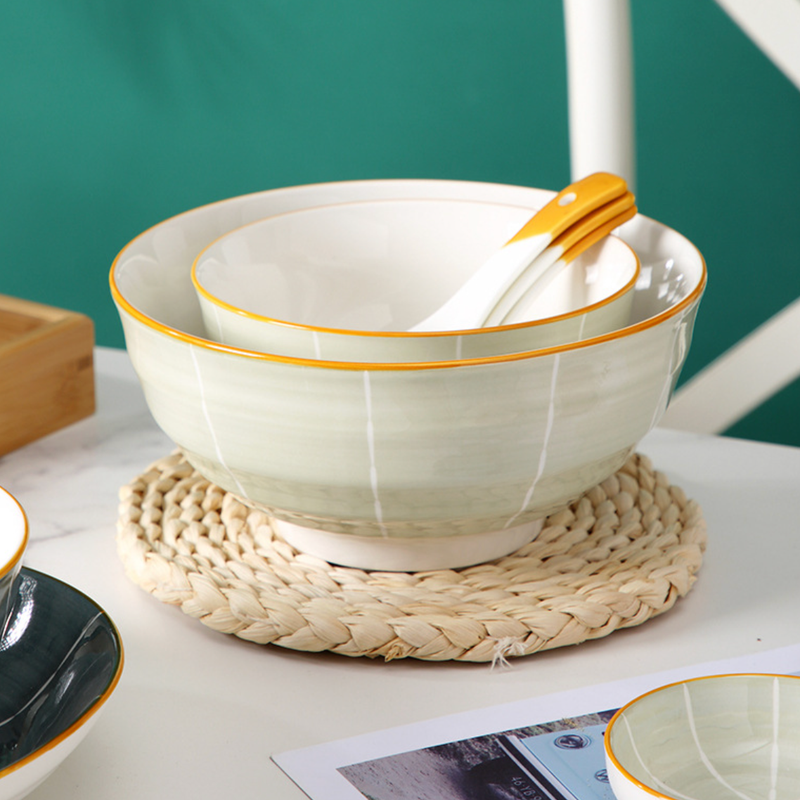 Willow Serving Bowl Large - Bowl, ceramic bowl, serving bowls, noodle bowl, salad bowls, bowl for snacks, large serving bowl | Bowls for dining table & home decor