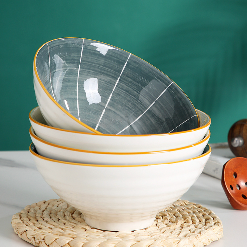 Willow Ramen Bowl Small 700 ml - Soup bowl, ceramic bowl, ramen bowl, serving bowls, salad bowls, noodle bowl | Bowls for dining table & home decor