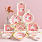 Rabbit Section Plate - Serving plate, snack plate, momo plate, plate with compartment | Plates for dining table & home decor