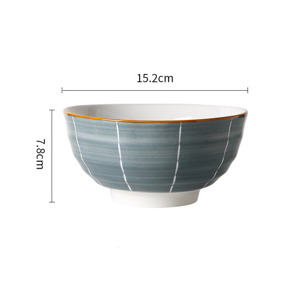 Willow Snack Bowl 600 ml - Bowl,ceramic bowl, snack bowls, curry bowl, popcorn bowls | Bowls for dining table & home decor