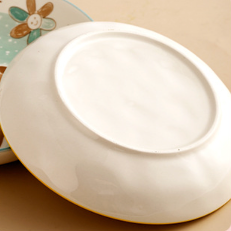 Rabbit Plate - Serving plate, snack plate, dessert plate | Plates for dining & home decor