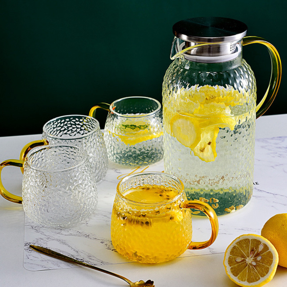 Glass Juice Set of 4 Online - Premium Jug Set | Nestasia