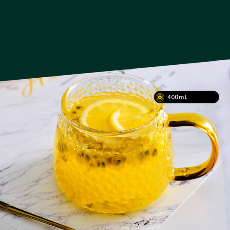 Cup with Jug Set of 2 - Tea cup set, glass tea set, teapot set | Tea set for Dining table & Home decor