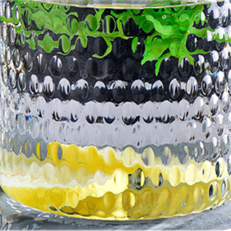 Glass Juice Set of 4 - Tea cup set, glass tea set, teapot set | Tea set for Dining table & Home decor