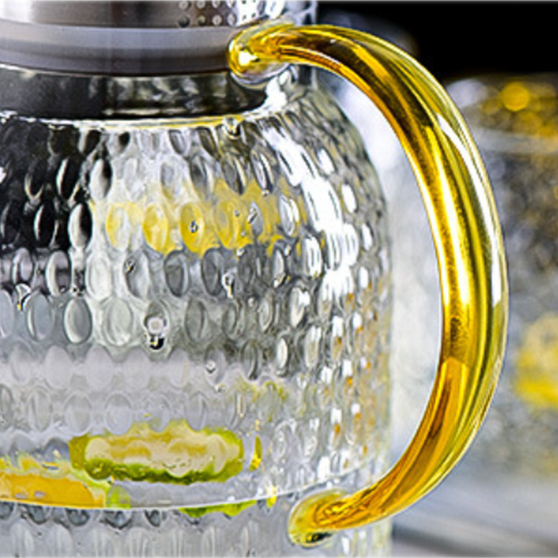 Juice Pitcher Set of 6 - Tea cup set, glass tea set, teapot set | Tea set for Dining table & Home decor