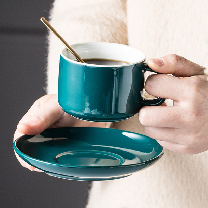 Teacup and Plate- Tea cup, coffee cup, cup for tea | Cups and Mugs for Office Table & Home Decoration