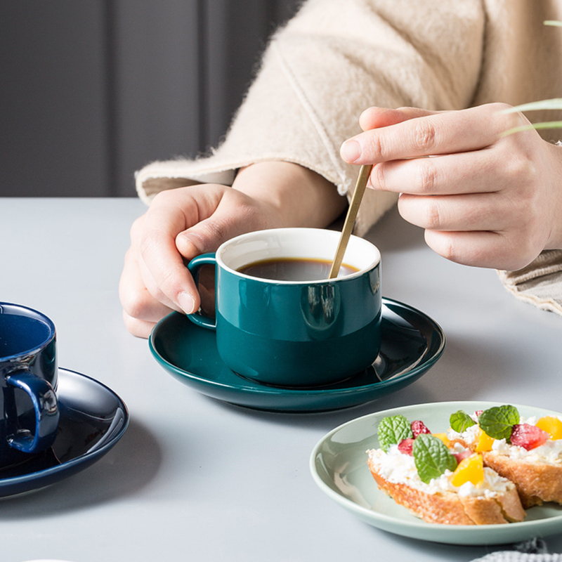 Teacup and Plate- Tea cup, coffee cup, cup for tea | Cups and Mugs for Office Table & Home Decoration