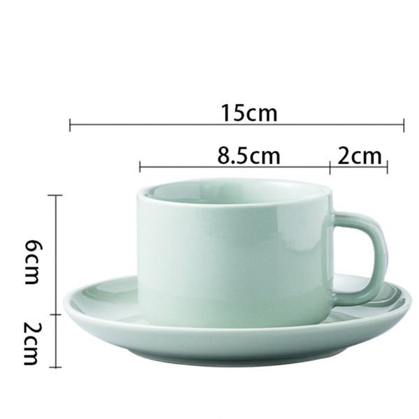 Teacup and Plate- Tea cup, coffee cup, cup for tea | Cups and Mugs for Office Table & Home Decoration