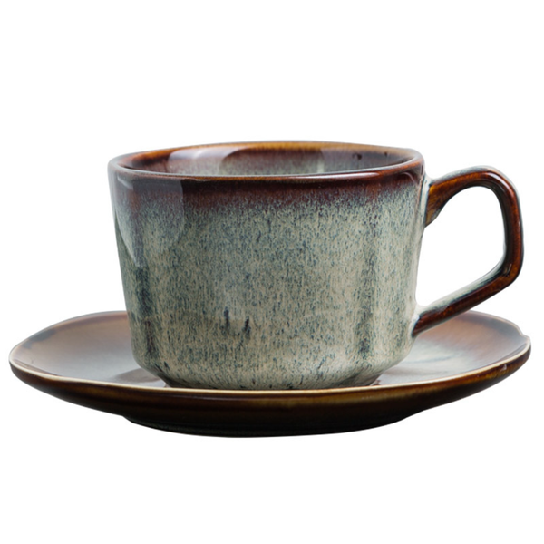 Square Cup and Saucer