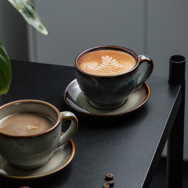 Round Cup and Saucer- Tea cup, coffee cup, cup for tea | Cups and Mugs for Office Table & Home Decoration