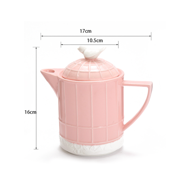 Little Birdy Tea Pot - Teapot, kettle, tea kettle | Teapot for Dining table & Home decor