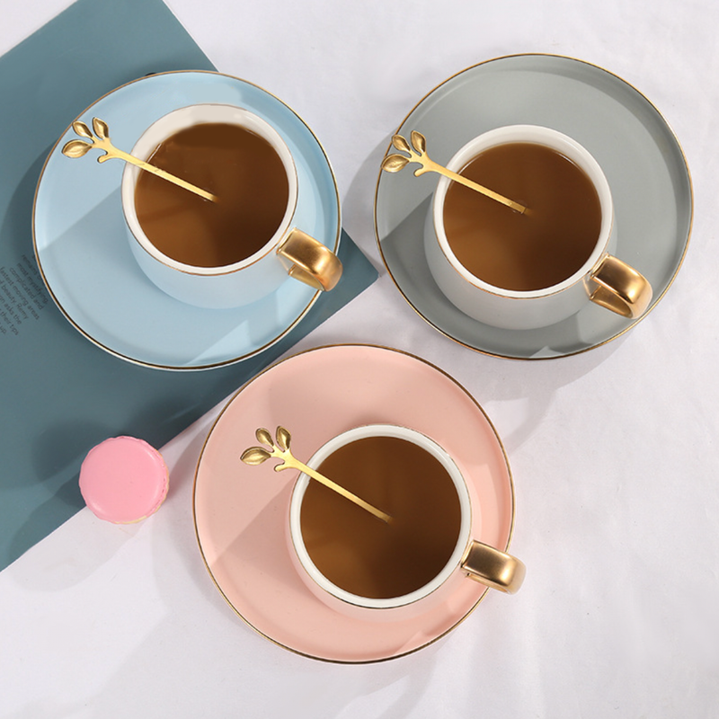 Classic Cup And Saucer Set- Tea cup, coffee cup, cup for tea | Cups and Mugs for Office Table & Home Decoration