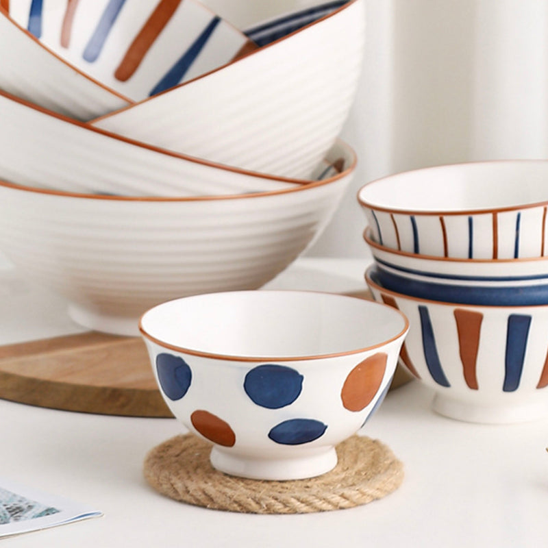 Meraki Ceramic Side Bowl Small 250 ml - Bowl,ceramic bowl, snack bowls, curry bowl, popcorn bowls | Bowls for dining table & home decor