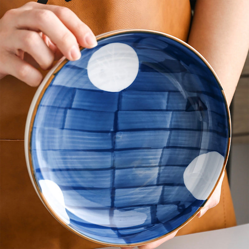 Nitori Deep Dish - Serving plate, pasta plate, lunch plate, deep plate | Plates for dining table & home decor