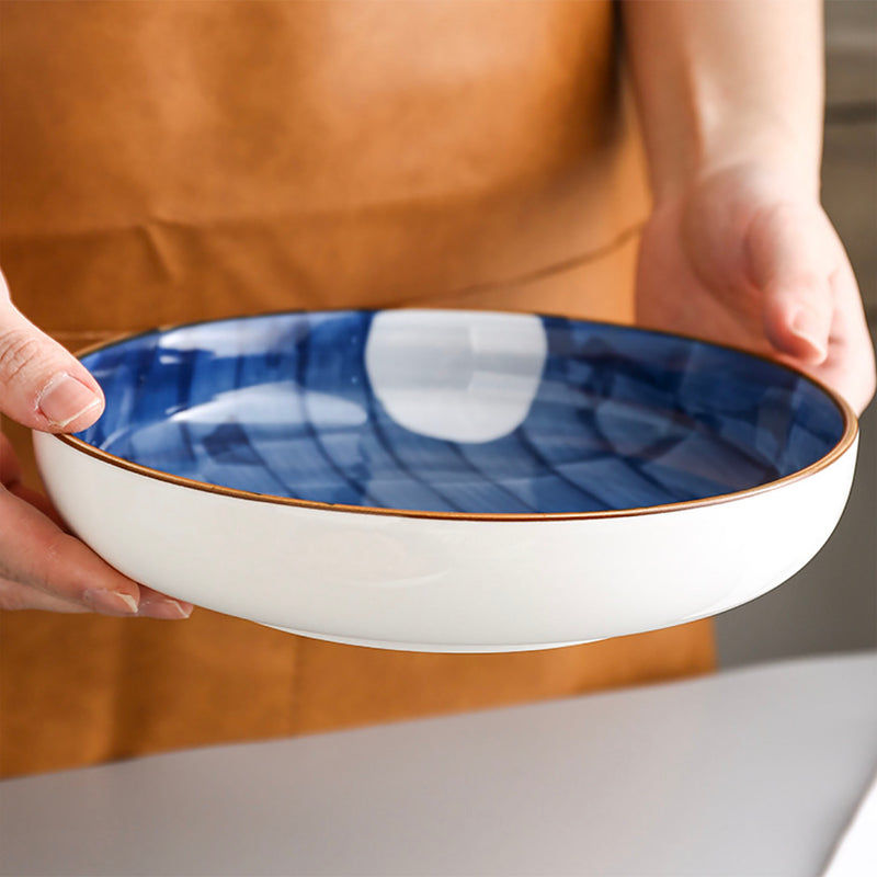 Nitori Deep Dish - Serving plate, pasta plate, lunch plate, deep plate | Plates for dining table & home decor