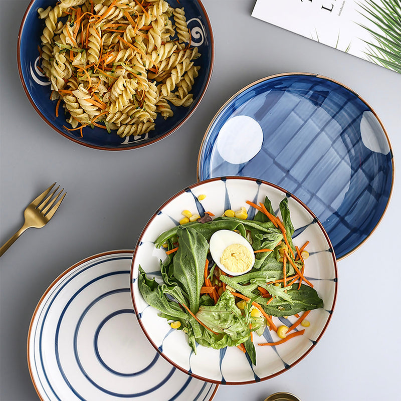 Nitori Deep Dish - Serving plate, pasta plate, lunch plate, deep plate | Plates for dining table & home decor