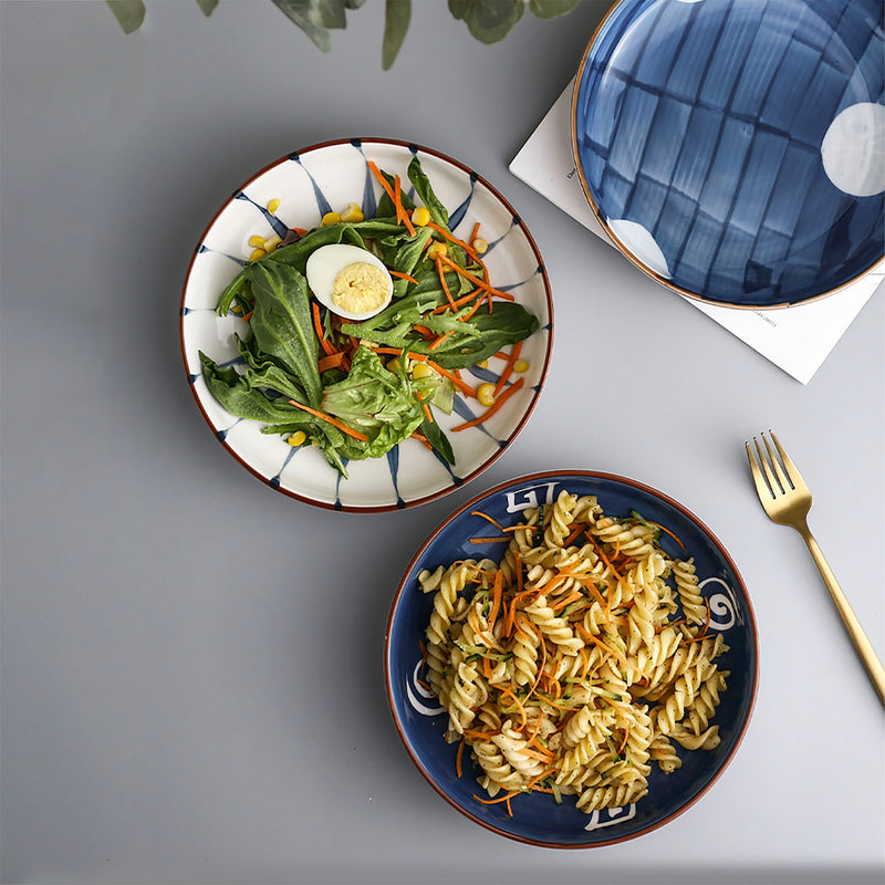 Nitori Deep Dish - Serving plate, pasta plate, lunch plate, deep plate | Plates for dining table & home decor