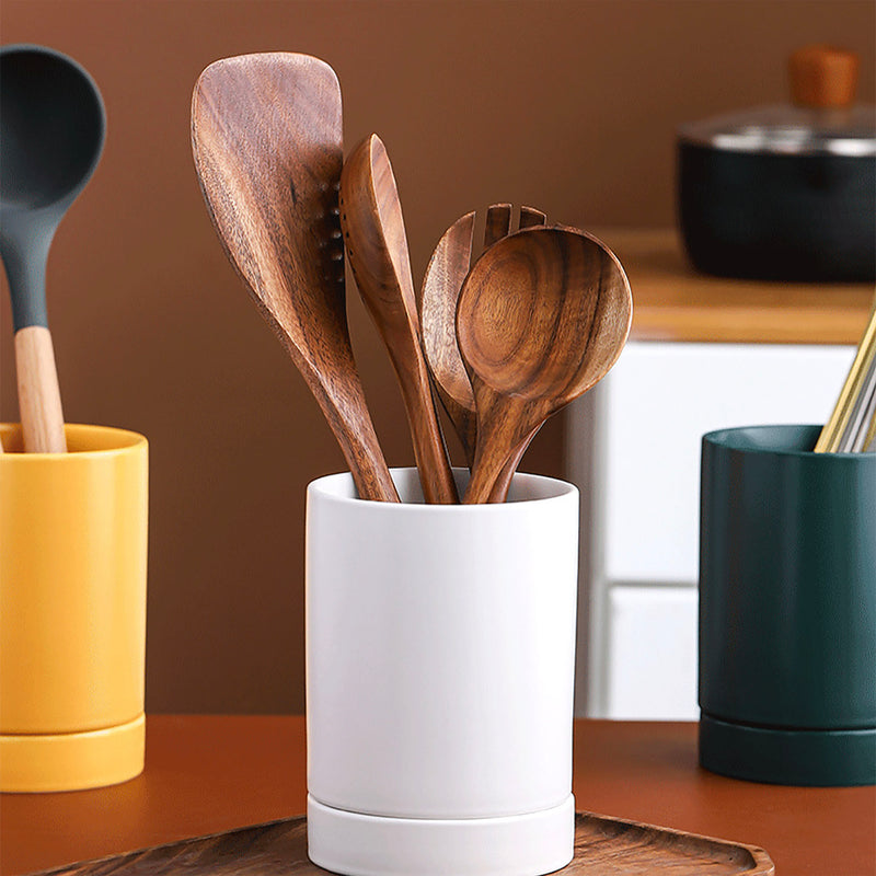 Chopstick Holder With Tray - Kitchen Tool