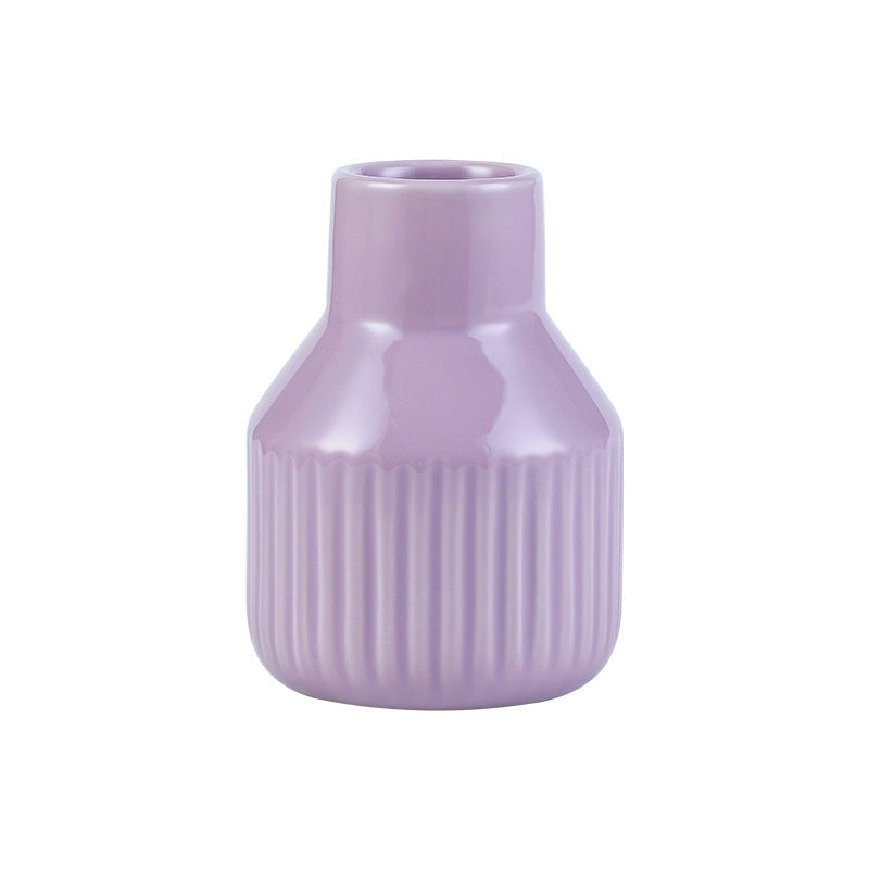 Glossy Decorative Flower Pot - Flower vase for home decor, office and gifting | Home decoration items