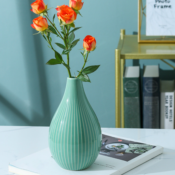 Raindrop Ceramic Vase