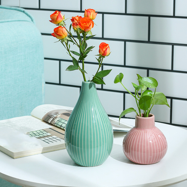 Raindrop Ceramic Vase