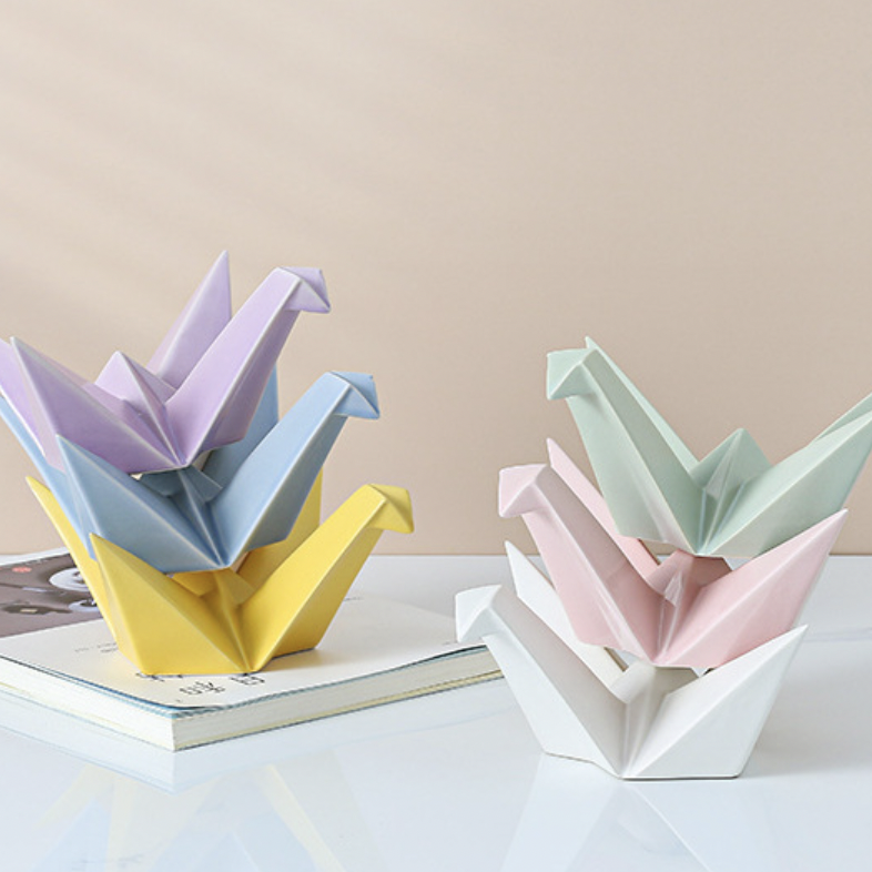 Origami Swan Decor - Showpiece | Home decor item | Room decoration item